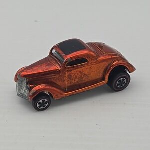 Hot Wheels Redline 1968 Classic '36 Ford Coupe US Orange Copper